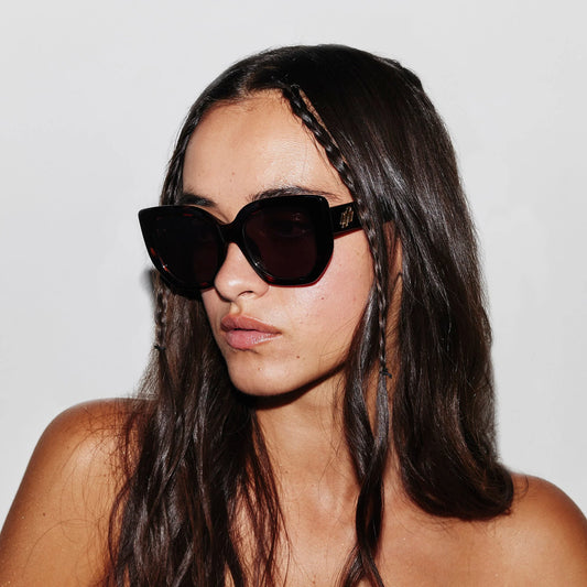 Le Specs Euphoria | Super Dark Tort Sunglasses