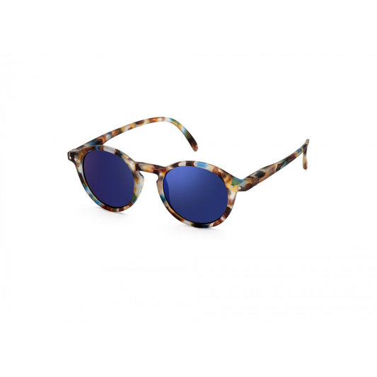 IZIPIZI #D SUN JUNIOR (Children 5-10 Years) Blue Tortoise Mirror Sunglasses