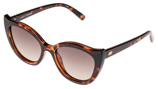 LE SPECS Flossy Cat Eye Sunglasses - Tort | PresenceConcept.com