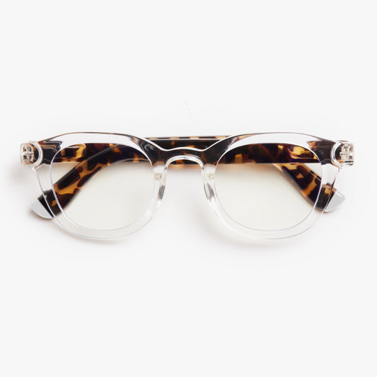 BARNER Andy - Glossy Crystal Combi Blue Light Reading Glasses