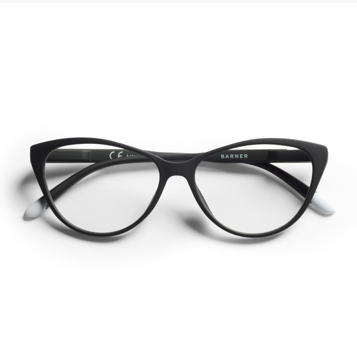 BARNER Astoria - Matte Black Noir Blue Light Reading Glasses