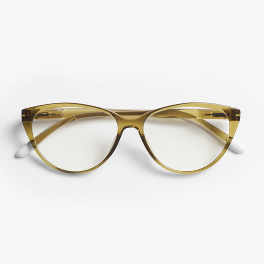 BARNER Astoria - Glossy Cool Matcha Blue Light Reading Glasses