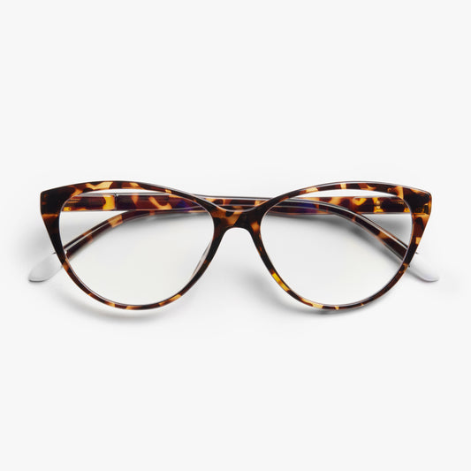 BARNER Astoria - Glossy Tortoise Blue Light Reading Glasses