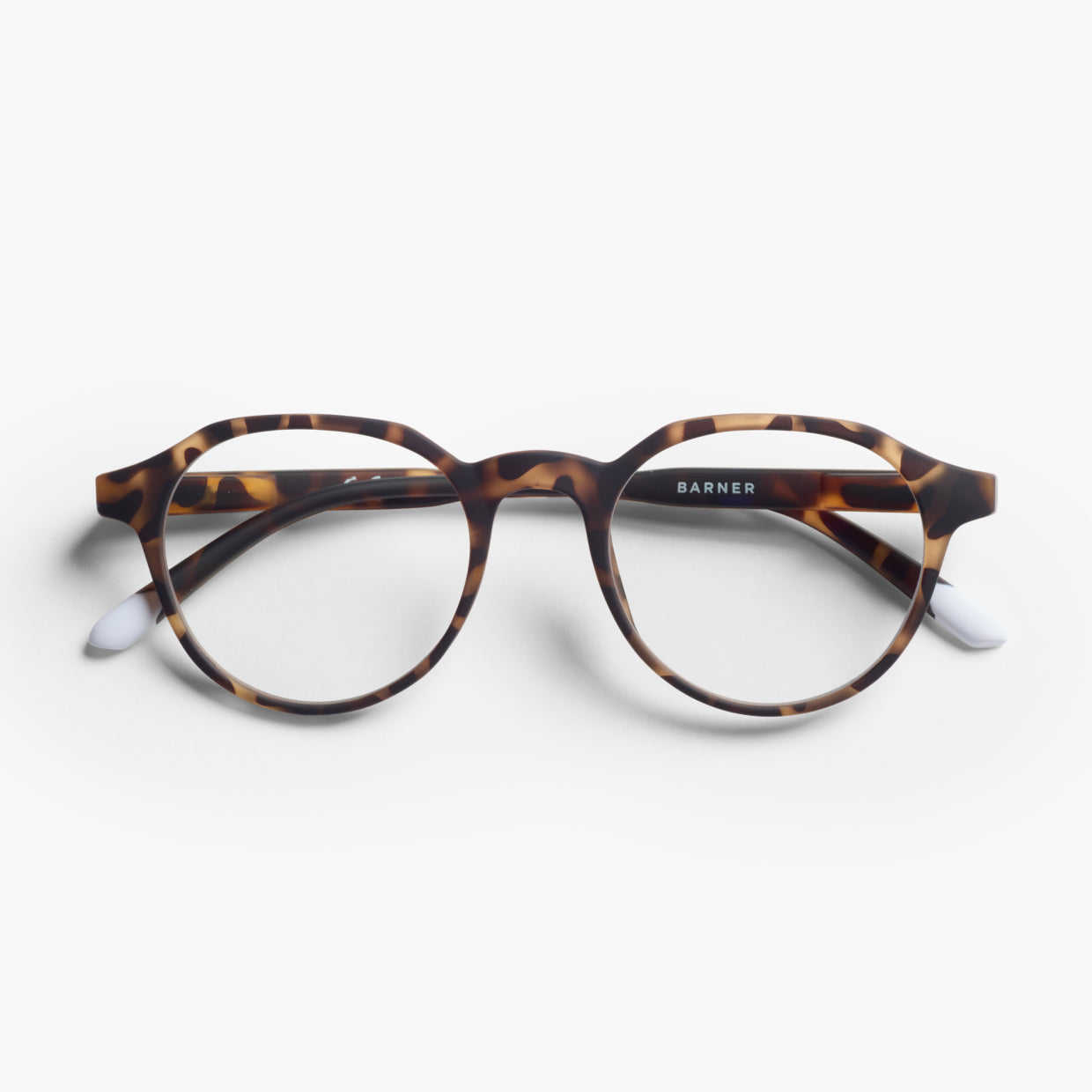 BARNER Chamberi - Matte Tortoise Blue Light Reading Glasses