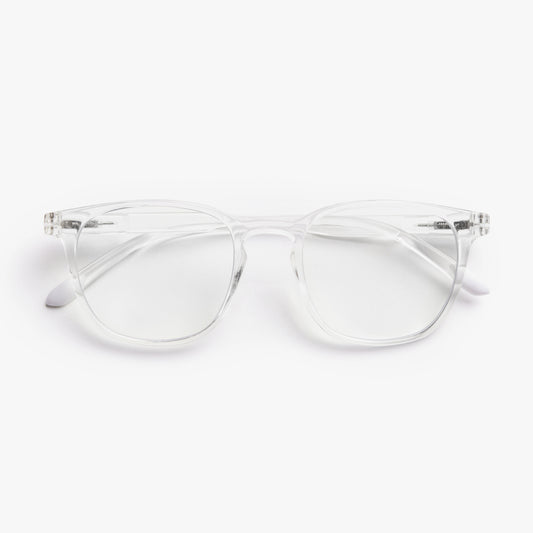 BARNER Dalston - Glossy Crystal Blue Light Reading Glasses