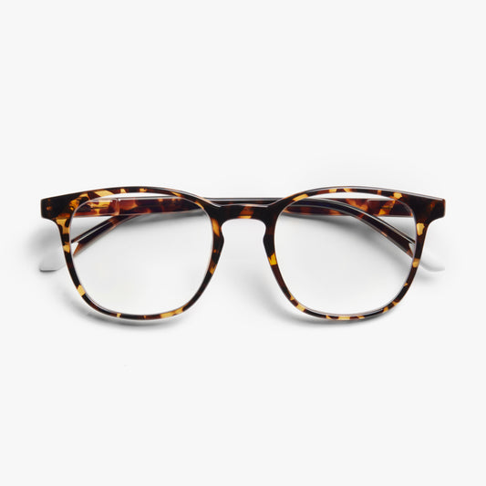 BARNER Dalston - Glossy Tortoise Blue Light Reading Glasses