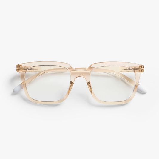BARNER Holly - Glossy Pink Quartz Blue Light Reading Glasses