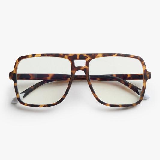 BARNER Jake - Matte Tortoise Blue Light Reading Glasses