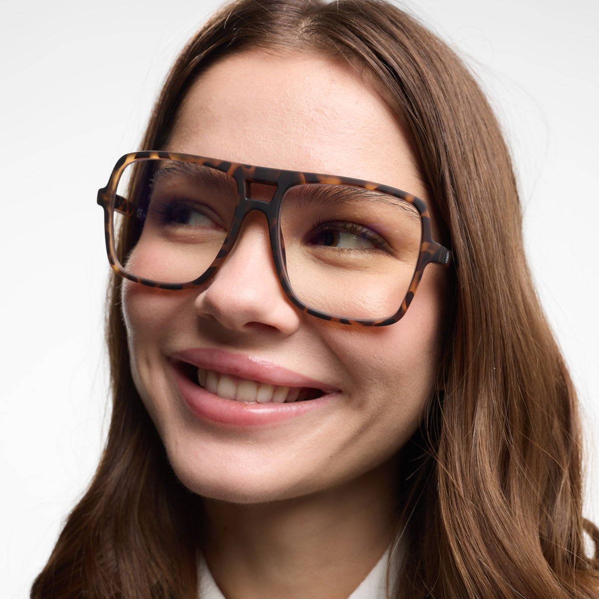BARNER Jake - Matte Tortoise Blue Light Reading Glasses