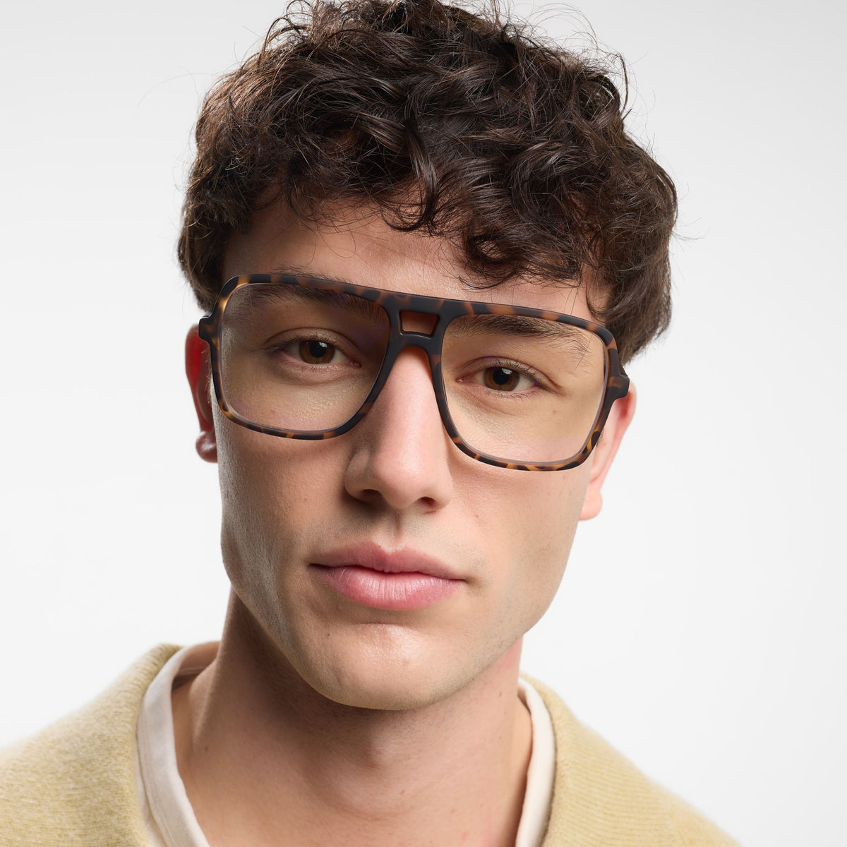 BARNER Jake - Matte Tortoise Blue Light Reading Glasses