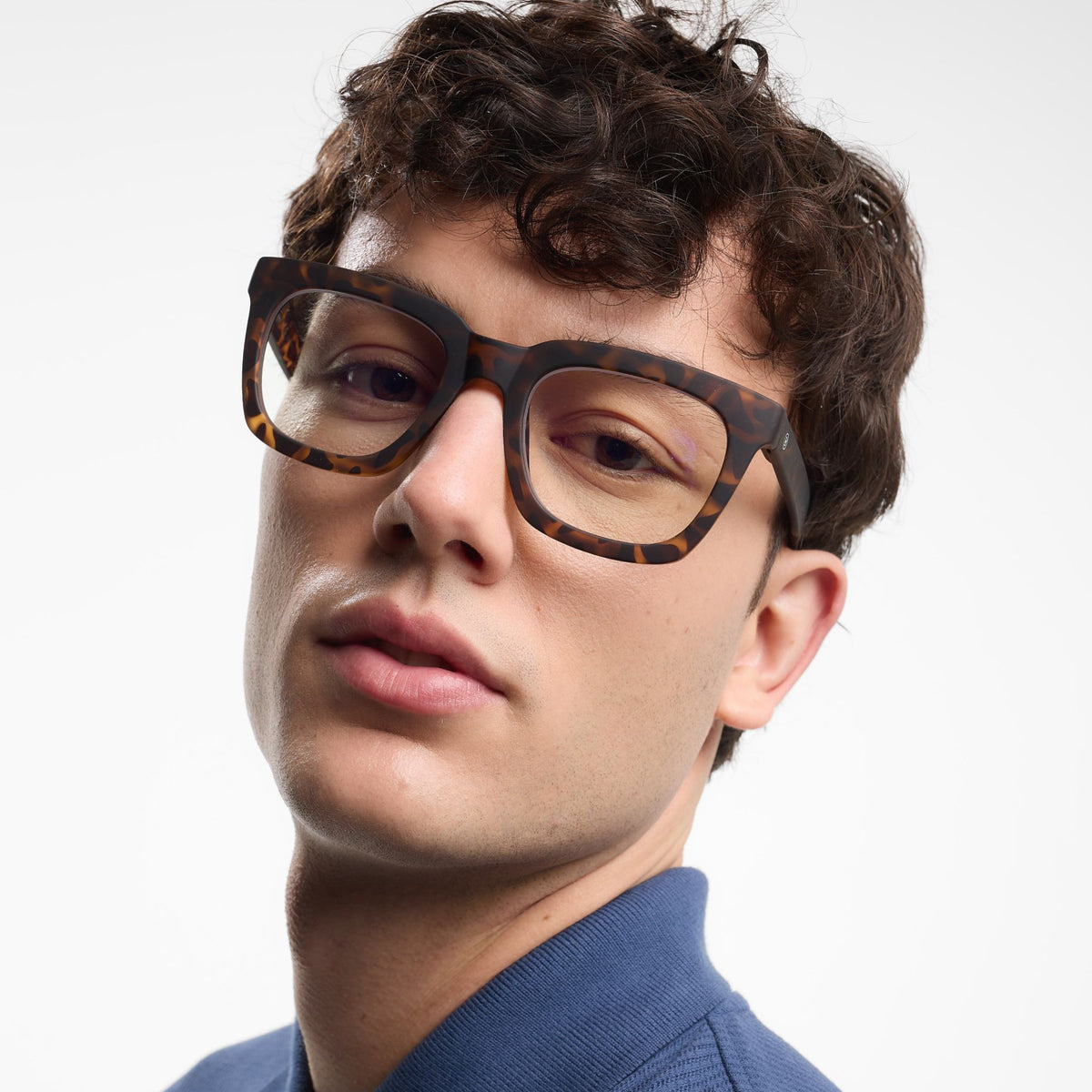 BARNER Max - Matte Tortoise Blue Light Reading Glasses