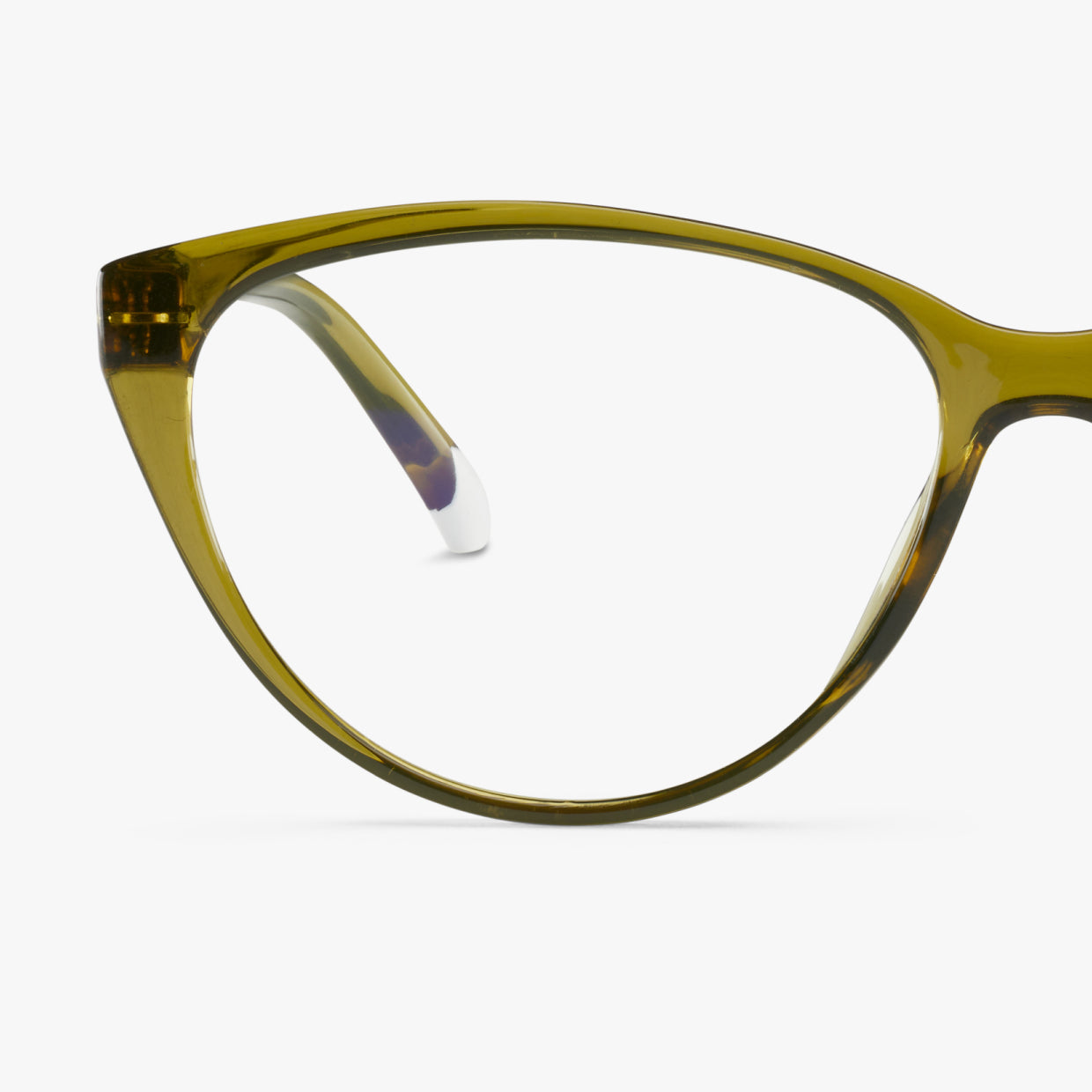 BARNER Astoria - Glossy Cool Matcha Blue Light Reading Glasses