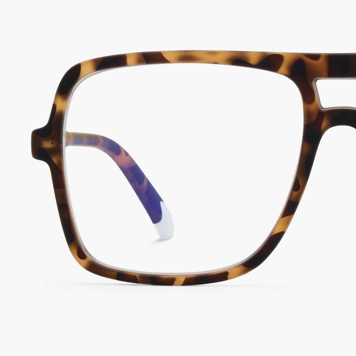 BARNER Jake - Matte Tortoise Blue Light Reading Glasses