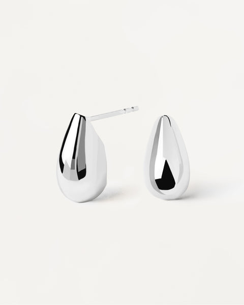 PDPAOLA Sugar Silver Earrings - 925 Sterling Silver