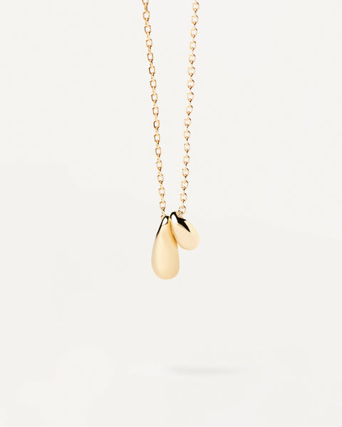 PDPAOLA Sugar Necklace - 925 Sterling Silver / 18K Gold Plating
