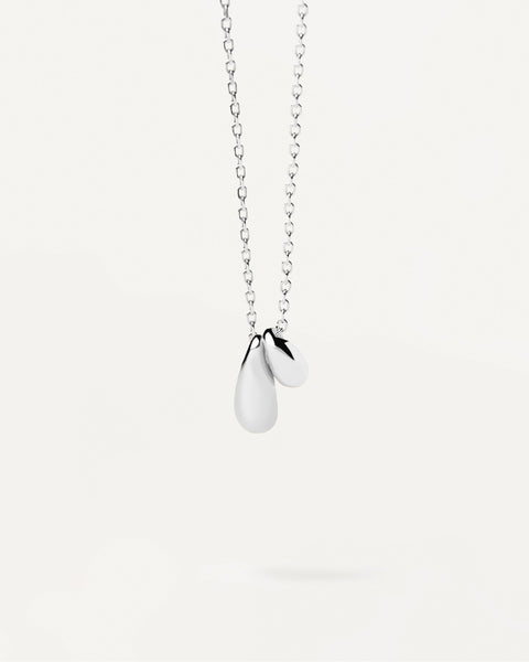 PDPAOLA Sugar Silver Necklace - 925 Sterling Silver