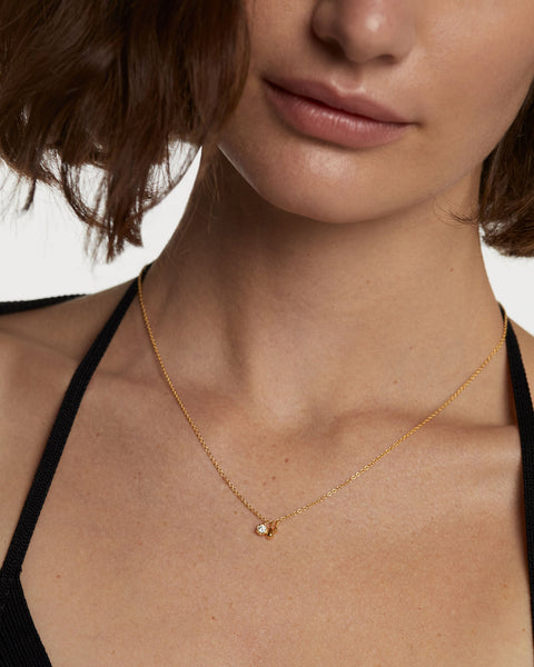PDPAOLA Water Necklace - 925 Sterling Silver / 18K Gold Plating