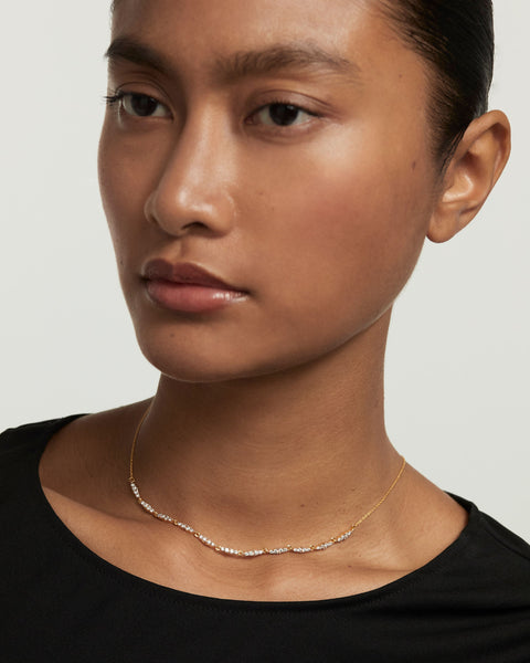 PDPAOLA Spice Necklace - 925 Sterling Silver / 18K Gold Plating