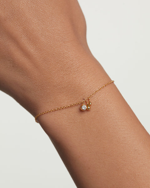 PDPAOLA Water Bracelet - 925 Sterling Silver / 18K Gold Plating