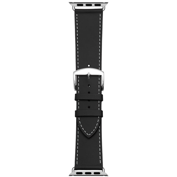 ROCHET Apple Watch Leather Strap - Manhattan Black