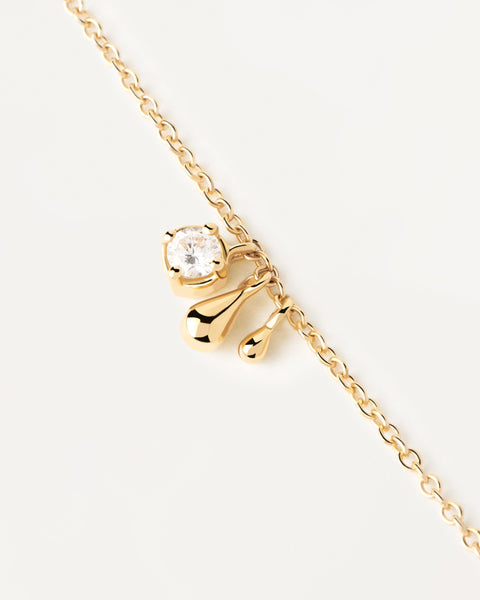 PDPAOLA Water Necklace - 925 Sterling Silver / 18K Gold Plating