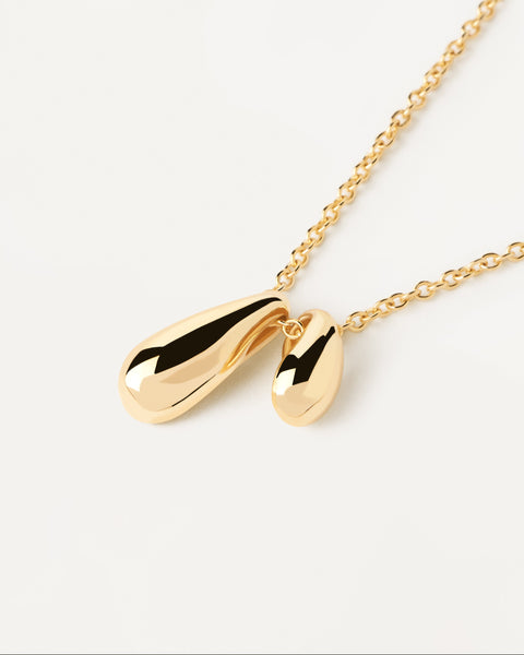 PDPAOLA Sugar Necklace - 925 Sterling Silver / 18K Gold Plating