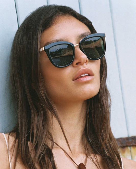 Le Specs Caliente | Black Gold