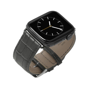 ROCHET Apple Watch Leather Strap - Charleston Grey