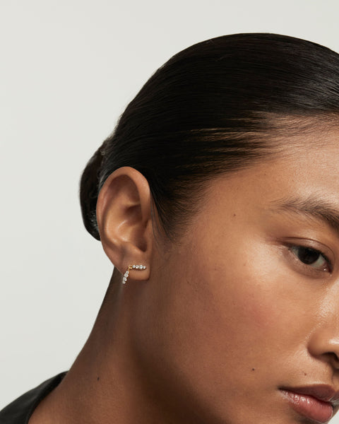 PDPAOLA Spice Single Earring - 925 Sterling Silver / 18K Gold Plating