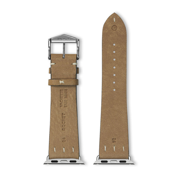 ROCHET Apple Watch Leather Strap - Saint Louis Honey