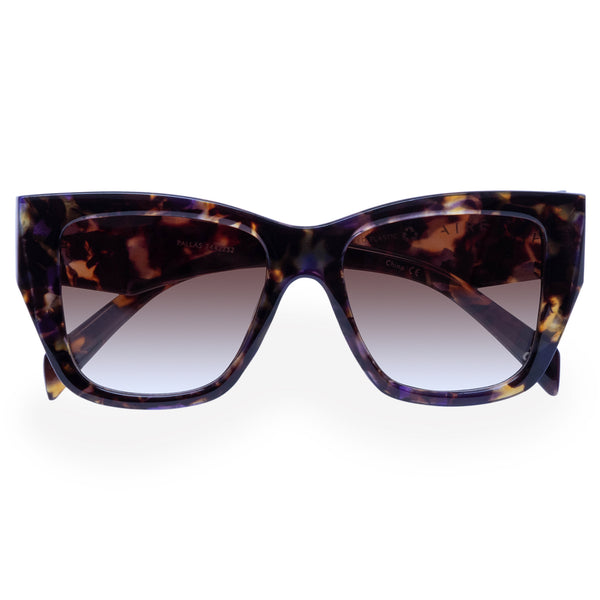 AIRE Pallas - Navy Galaxy Tort Sunglasses