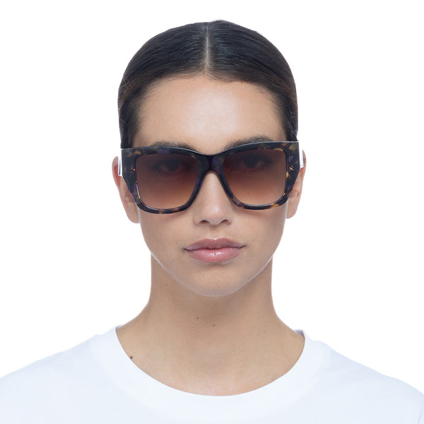 AIRE Pallas - Navy Galaxy Tort Sunglasses