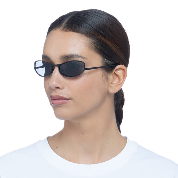 AIRE Retrograde - Matte Black Sunglasses