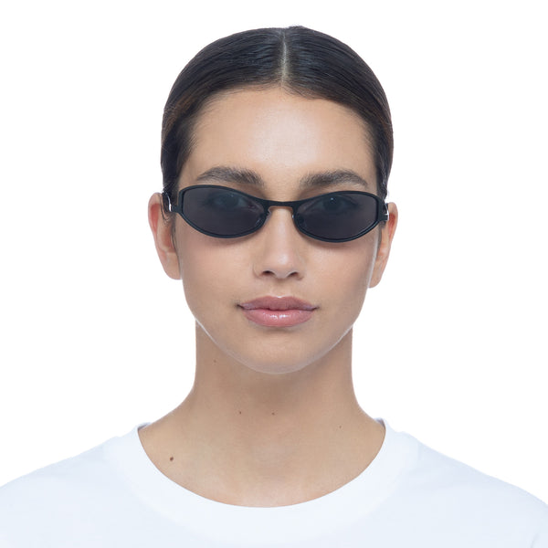 AIRE Retrograde - Matte Black Sunglasses