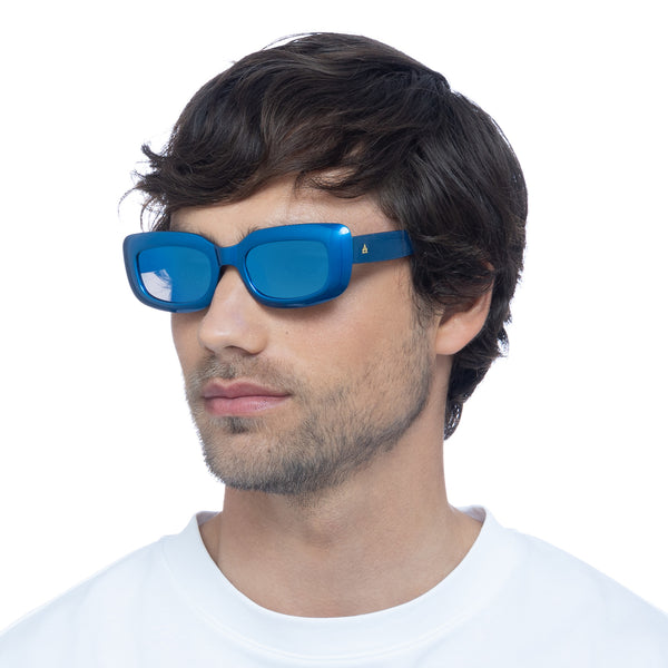 AIRE Orbit Sunglasses - Pearl Cobalt
