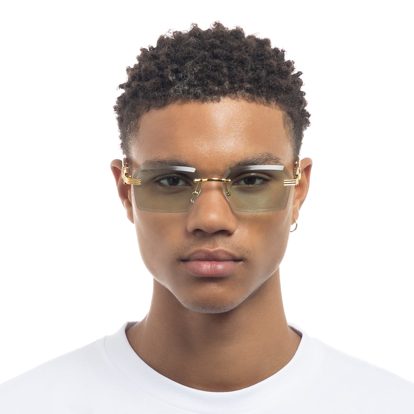 AIRE Nebula Sunglasses - Bright Gold Vintage Tort