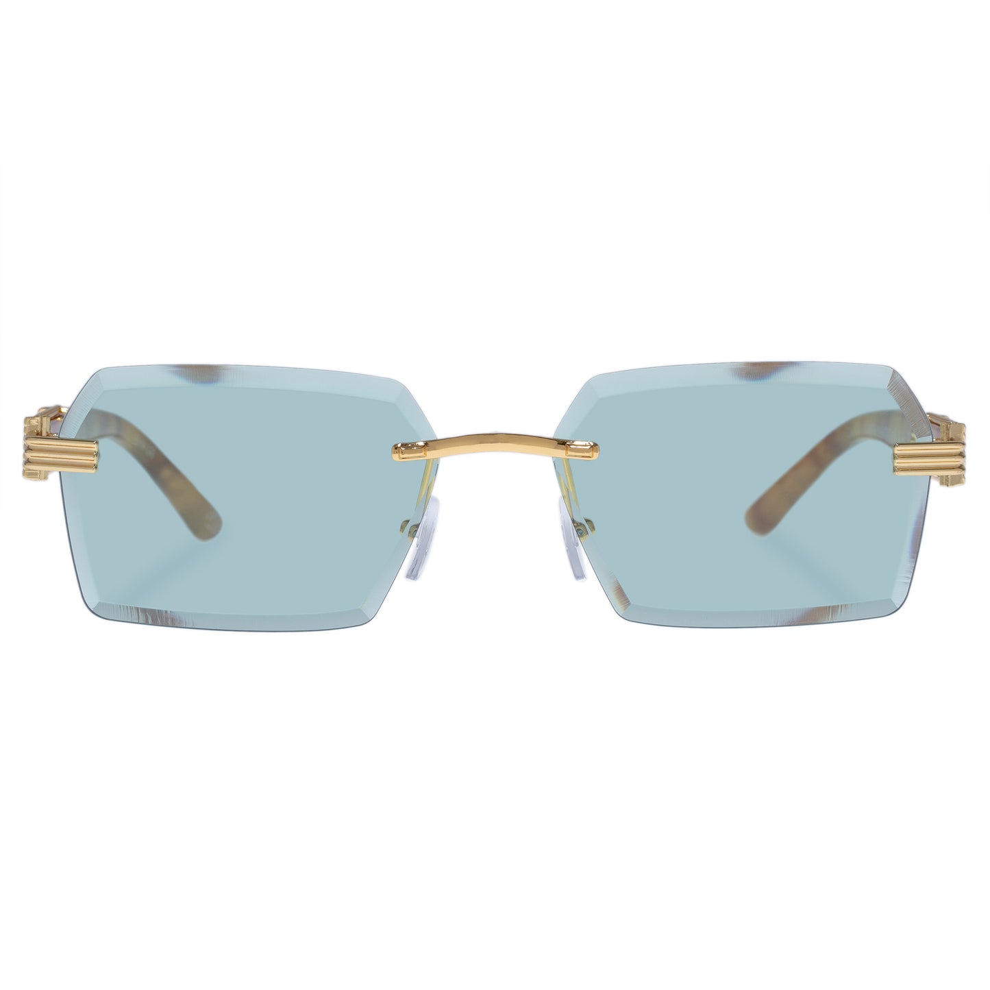 AIRE Nebula Sunglasses - Bright Gold Vintage Tort