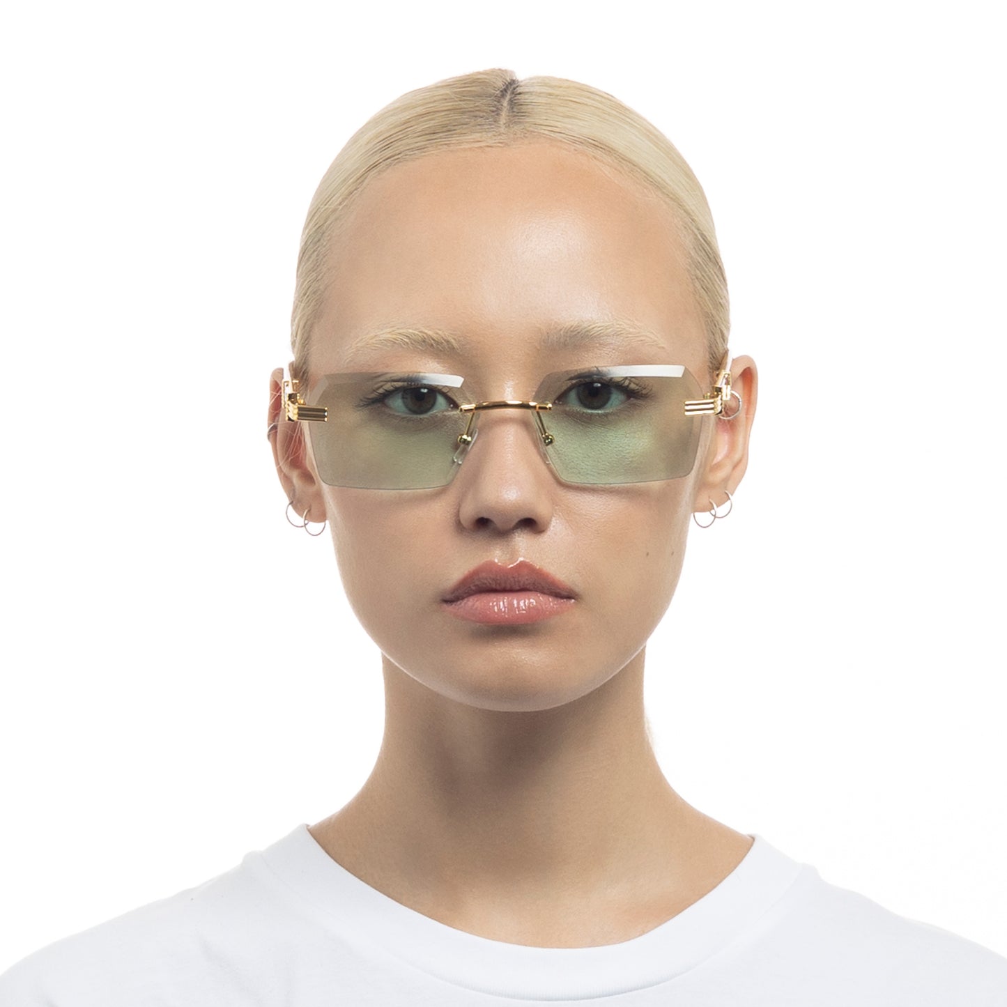 AIRE Nebula Sunglasses - Bright Gold Vintage Tort