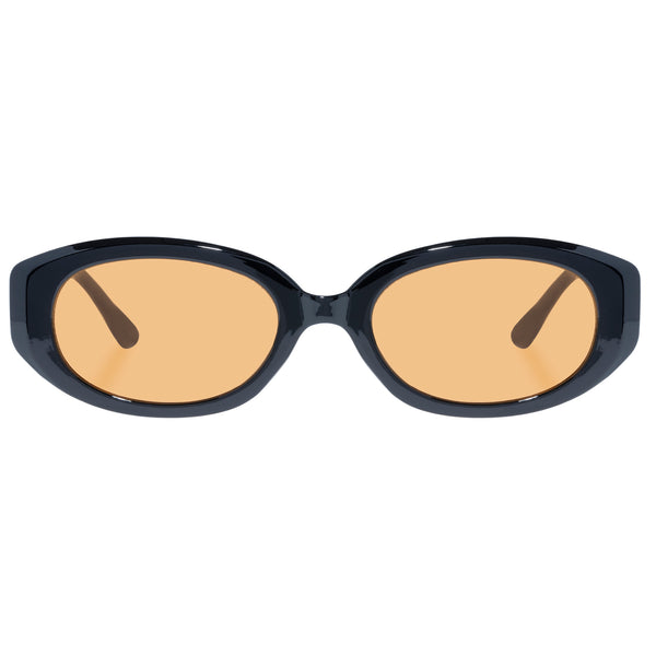 AIRE Affinity Sunglasses - Black Burnt Orange Tint