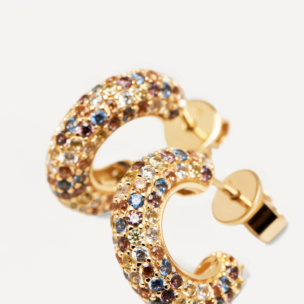 PDPAOLA Tiger Earrings - 925 Sterling Silver / 18K Gold Plating