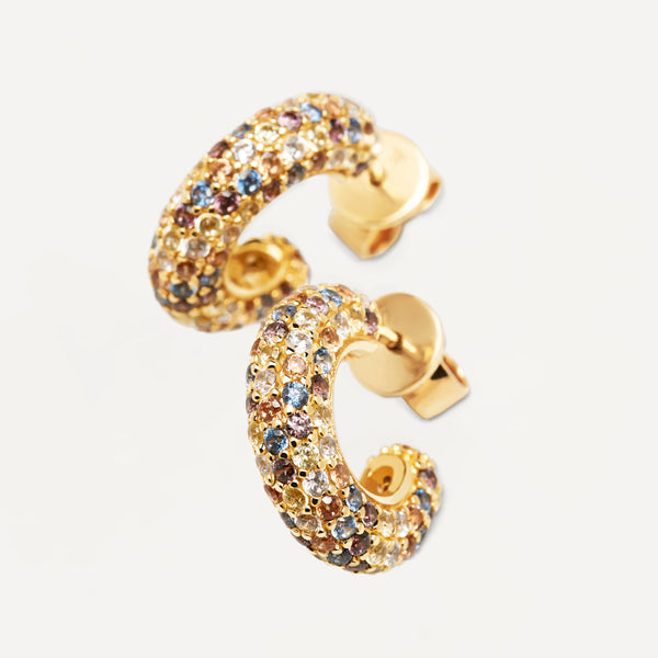 PDPAOLA Tiger Earrings - 925 Sterling Silver / 18K Gold Plating