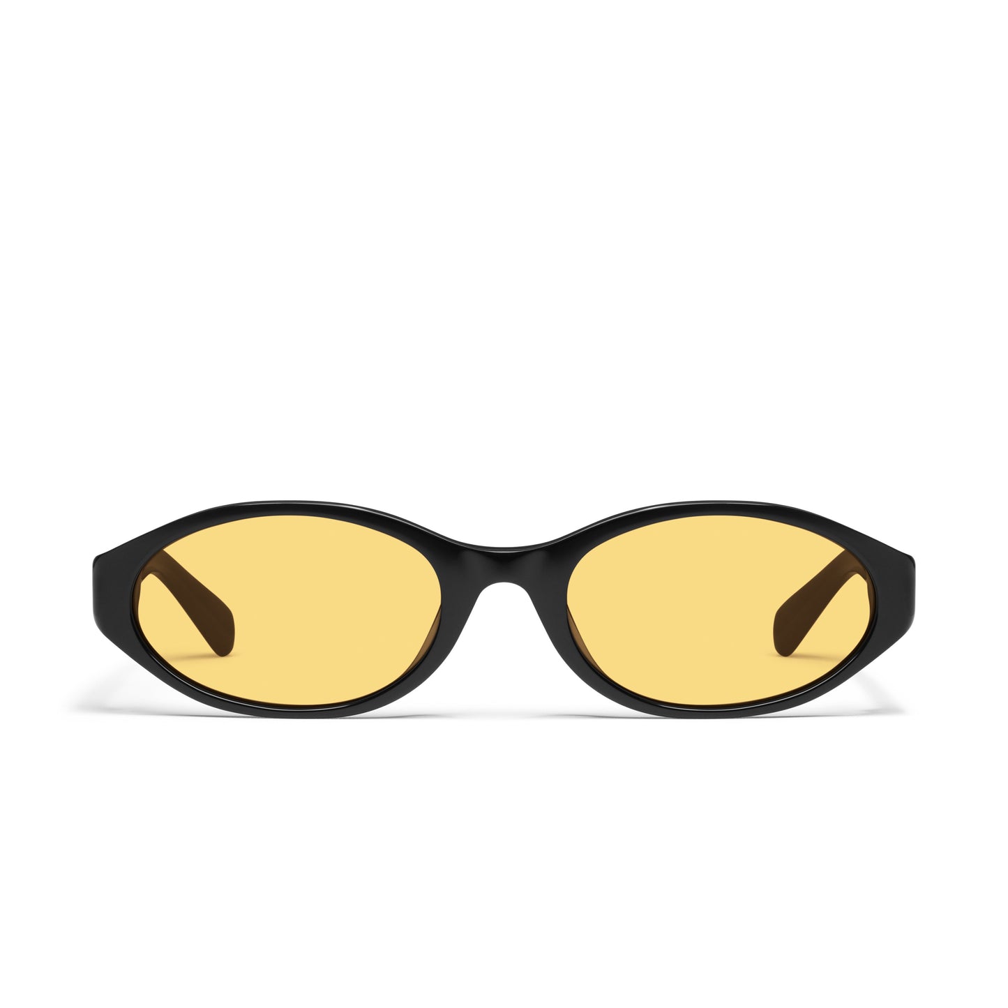 QUAY Aura Points Sunglasses - Black/Daisy