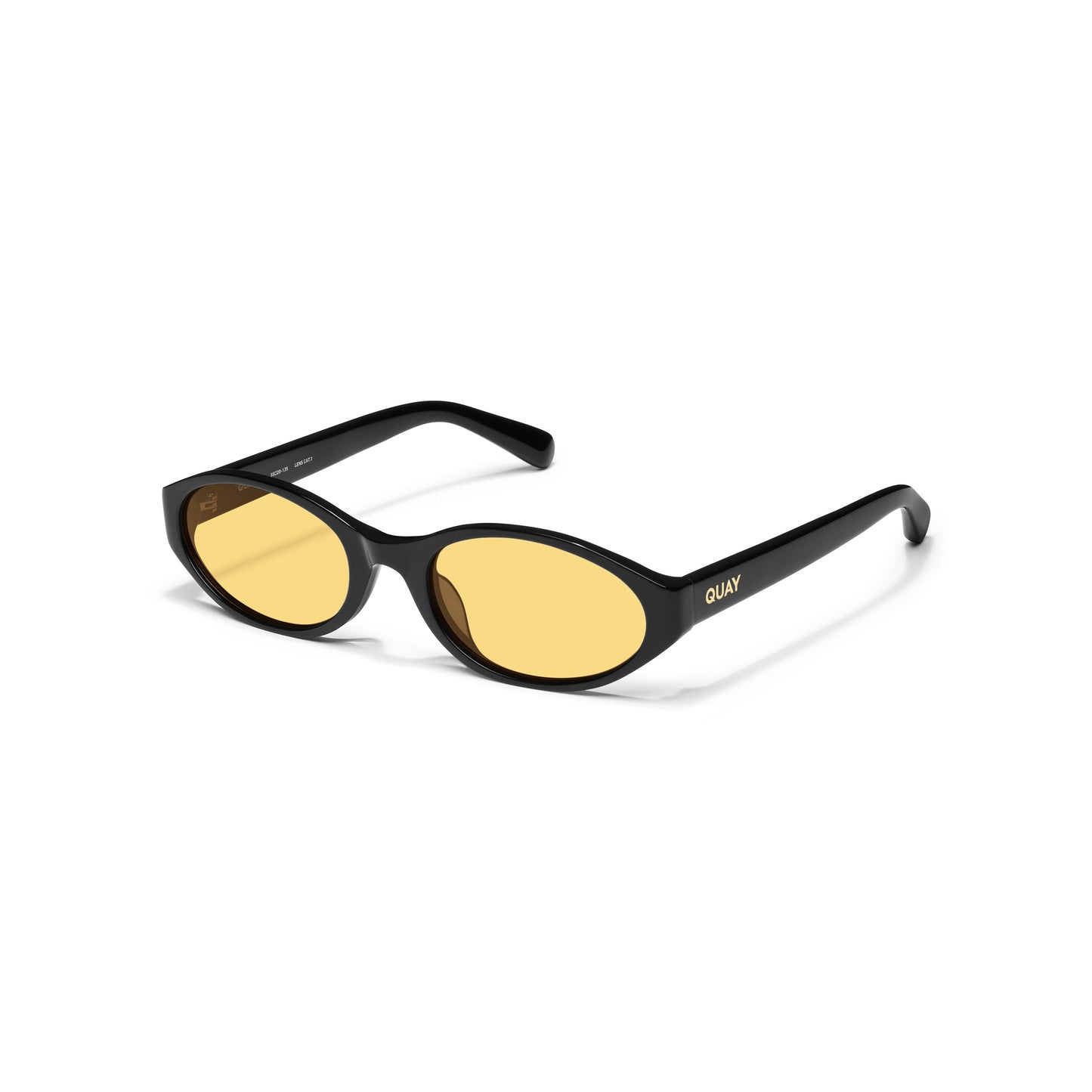 QUAY Aura Points Sunglasses - Black/Daisy