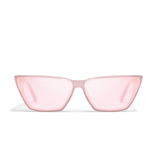 QUAY Bad Habit Sunglasses - Pale Pink/Digi Pink