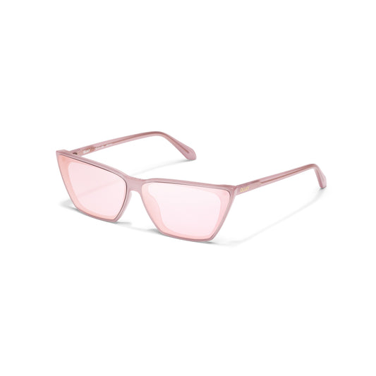 QUAY Bad Habit Sunglasses - Pale Pink/Digi Pink