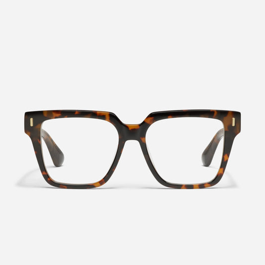 QUAY Bold Type Optical Eyeglasses - Coffee Tort (Exclusively In-Store)