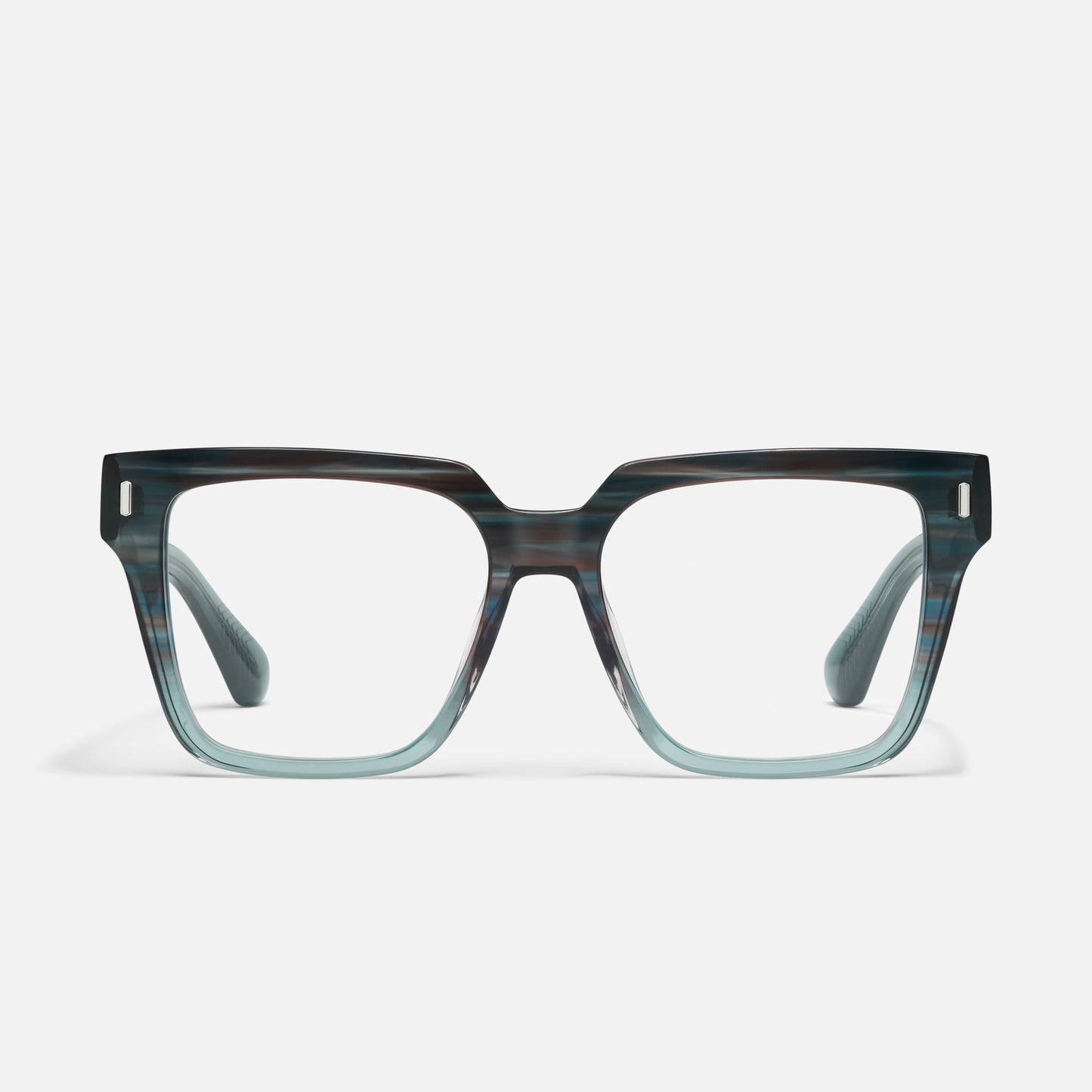 QUAY Bold Type Optical Eyeglasses - Glass Demi (Exclusively In-Store)