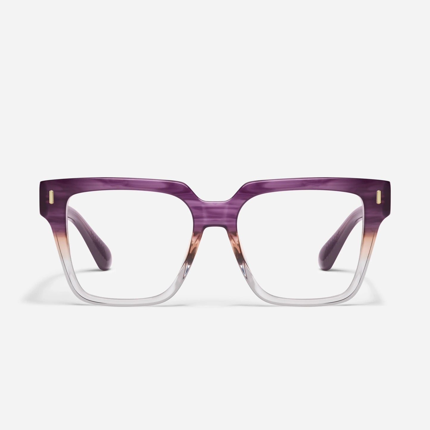 QUAY Bold Type Optical Eyeglasses - Plum Gradient (Exclusively In-Store)