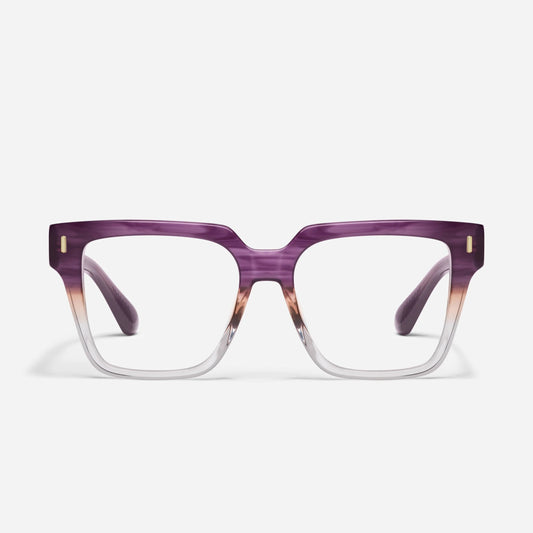 QUAY Bold Type Optical Eyeglasses - Plum Gradient (Exclusively In-Store)