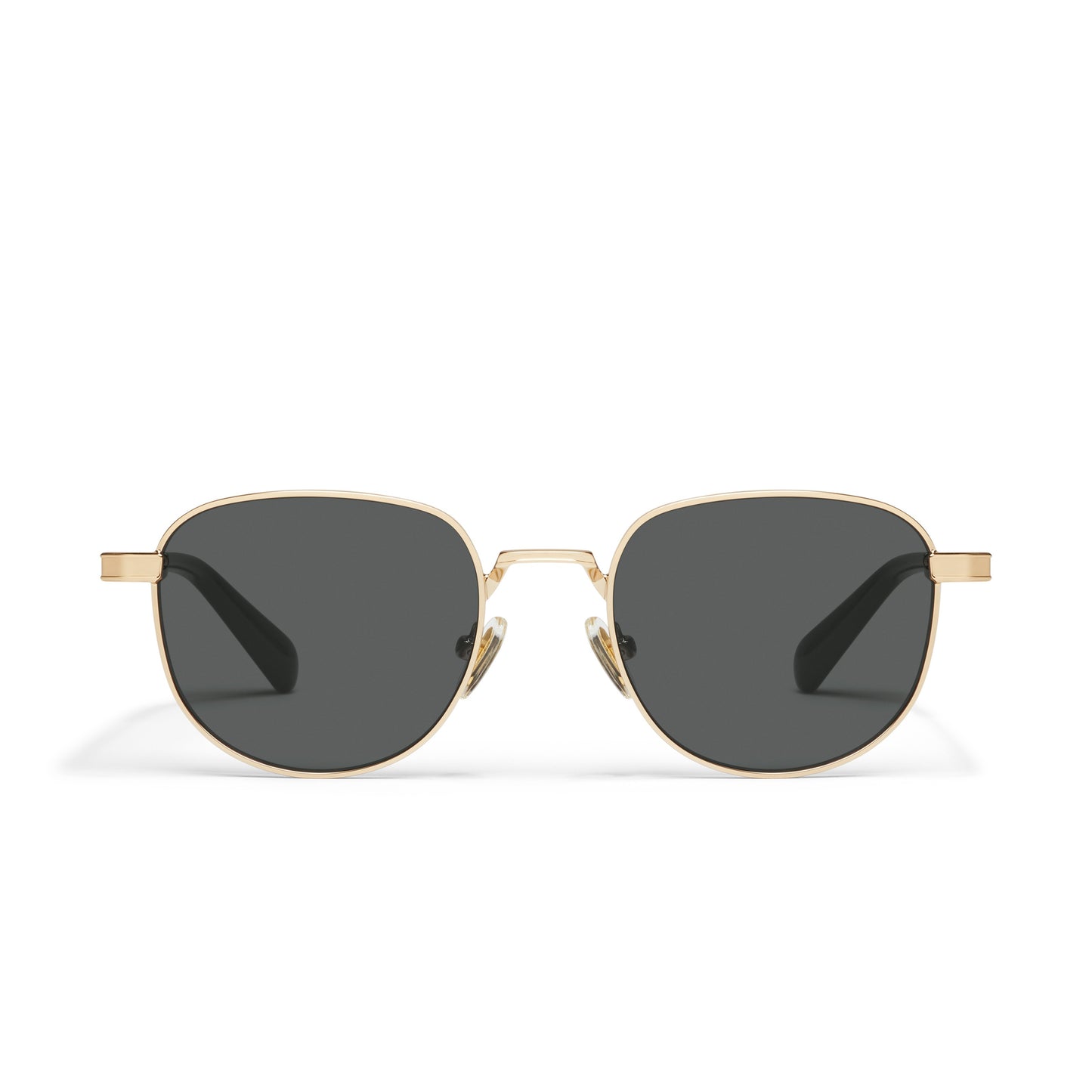 QUAY Born Ready Sunglasses - Gold/Smoke
